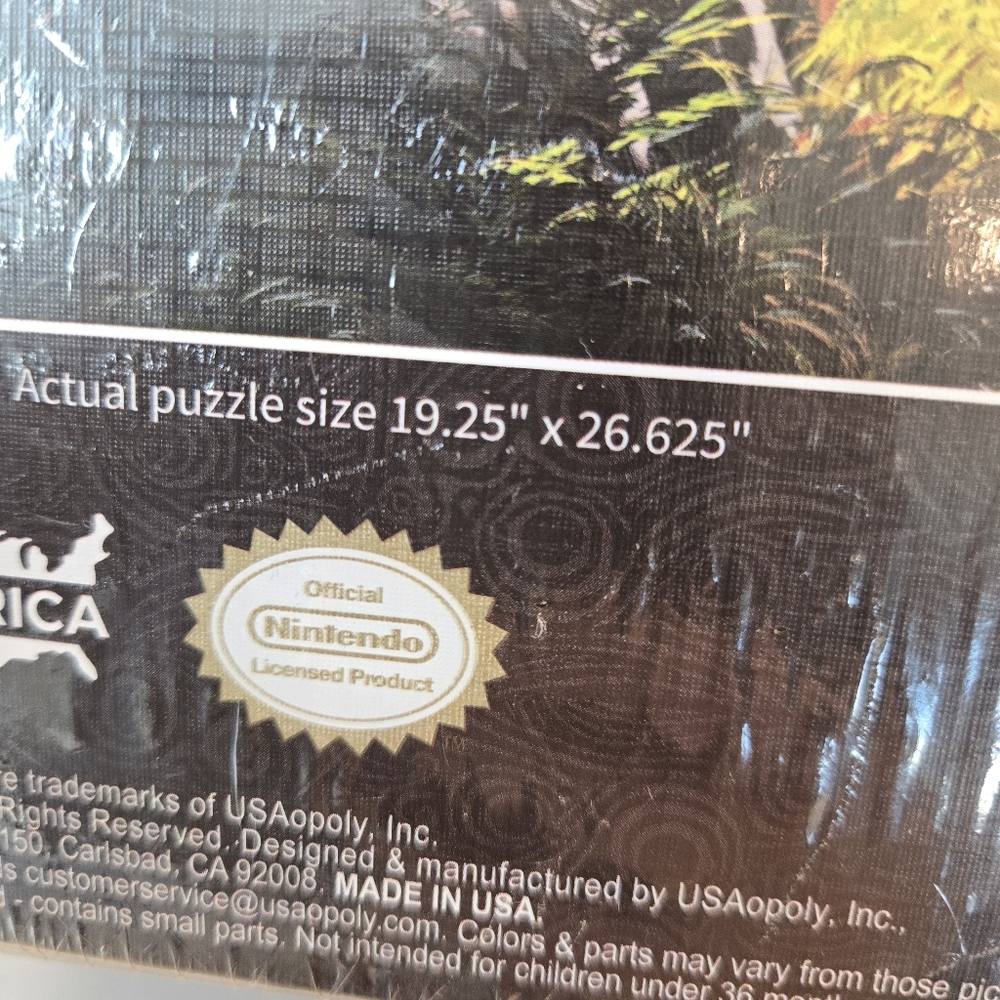The OP USAopoly Zelda Breath Of The Wild Puzzle 1000 Strategy Board Game PZ005 - Picture 8 of 10